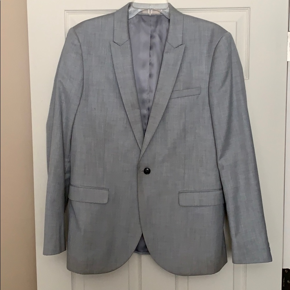 Topman light blue and light grey 42R sports jacket
